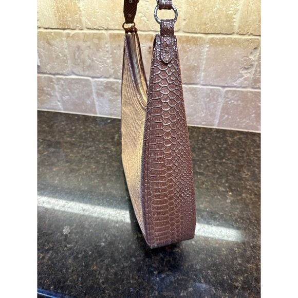 Brahmin Tabitha Honey Brown Sandalwood Medium Shoulder NEW - Picture 9 of 12